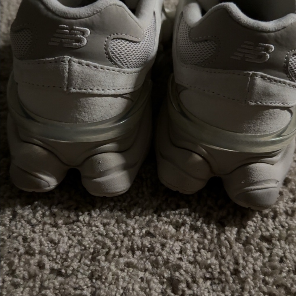New Balance Cream and White Athletic Shoes - Picture 6 of 7